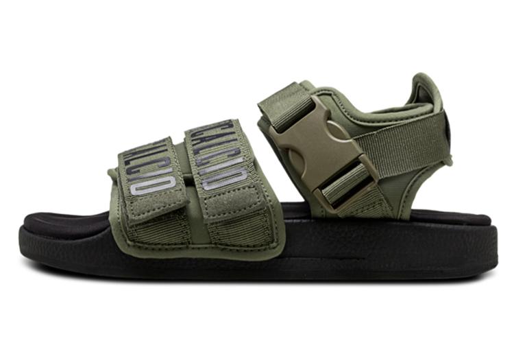 Сандалии мужские Kappa K0815LL10-314 зелёный/чёрный, 43 EU