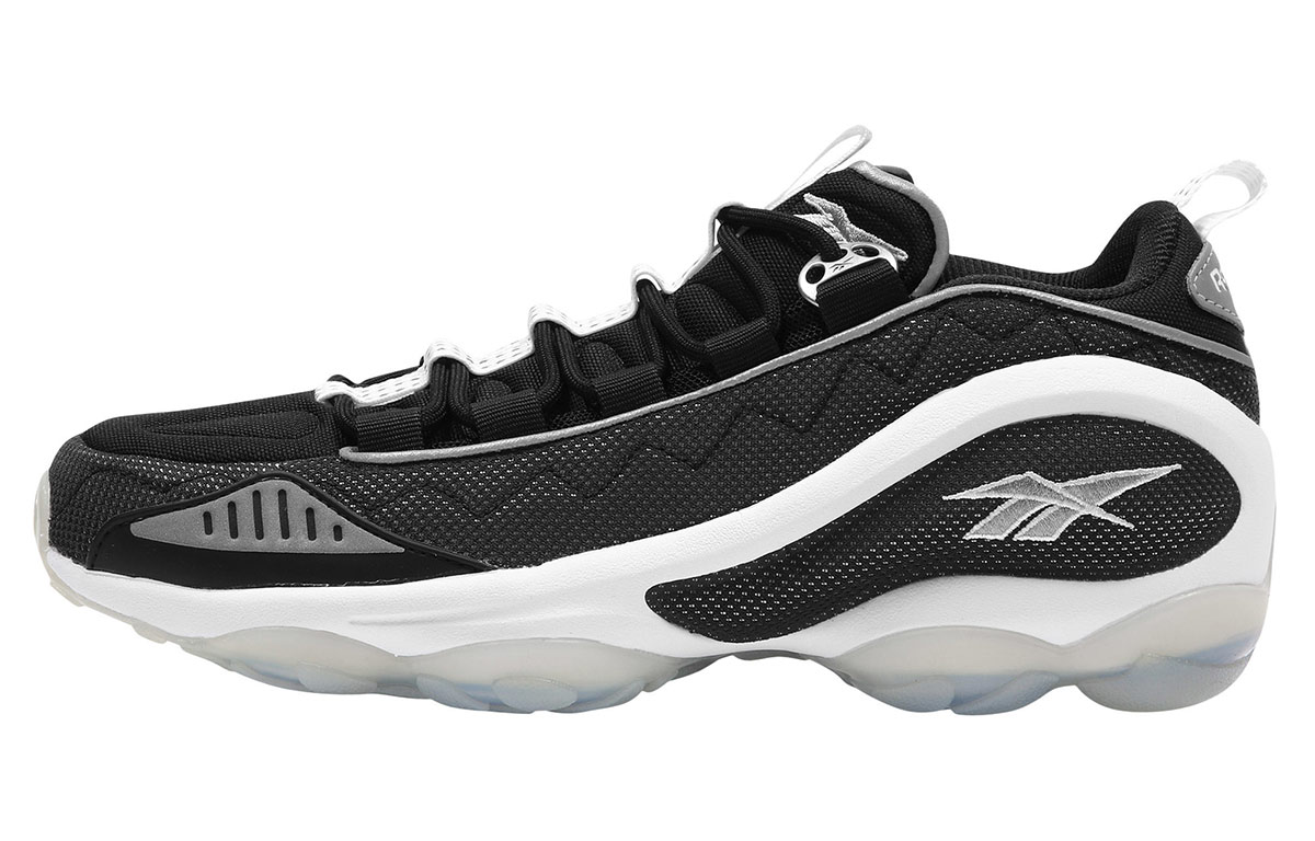 Кроссовки унисекс Reebok Dmx Run 10 черно-белые, 42 EU
