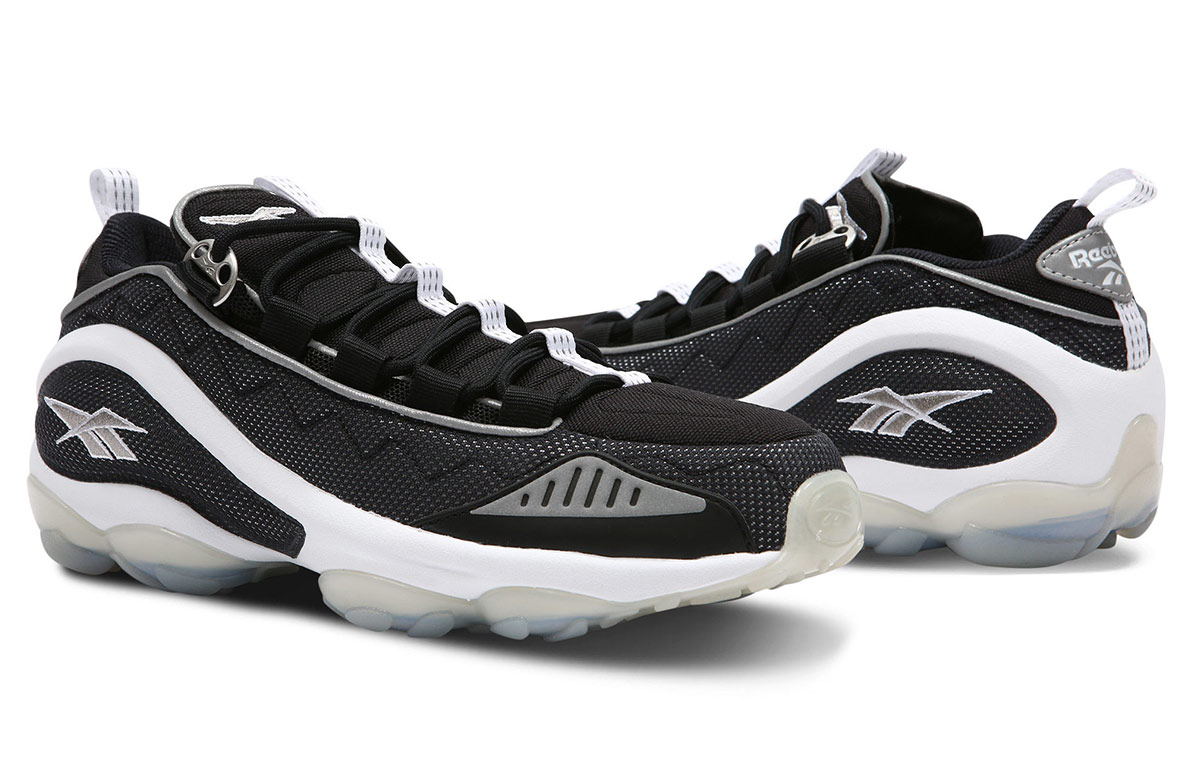Кроссовки унисекс Reebok Dmx Run 10 черно-белые, 42 EU