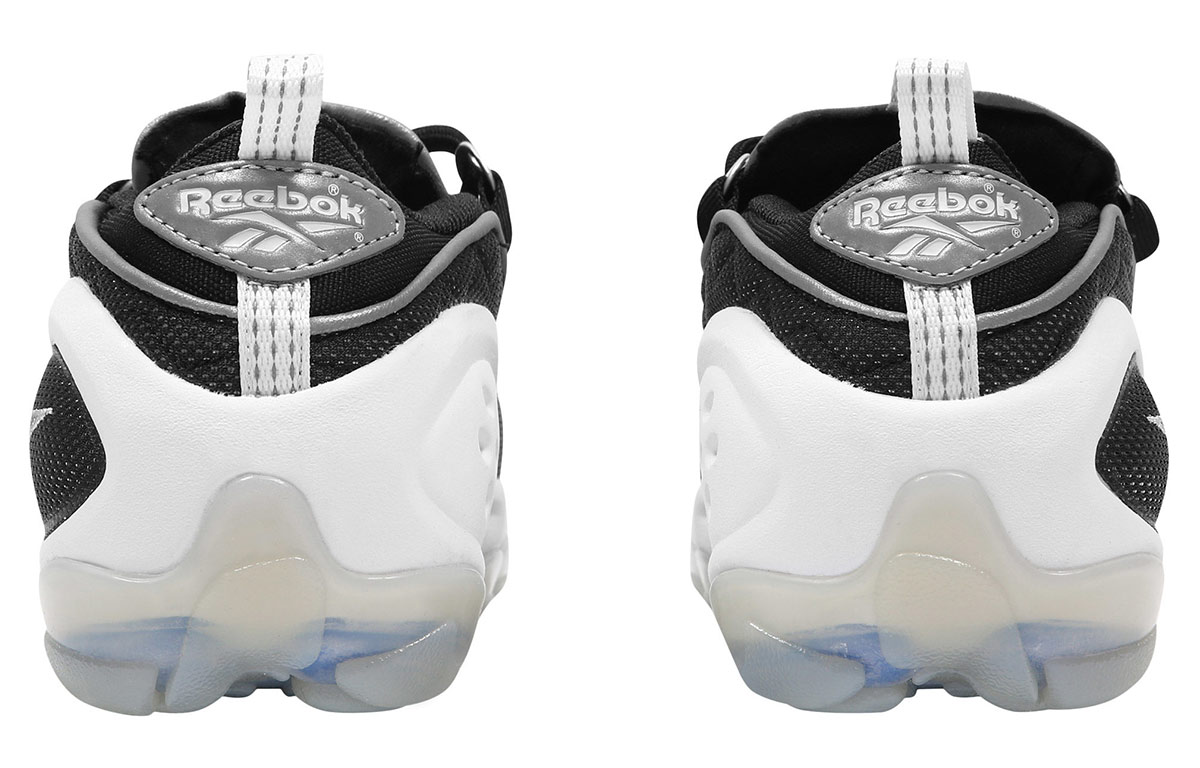 Кроссовки унисекс Reebok Dmx Run 10 черно-белые, 42 EU