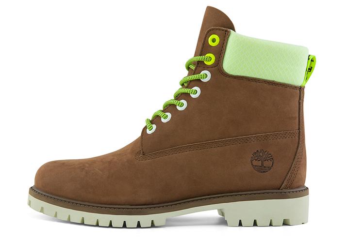 Ботинки мужские Timberland Hi Vis Heritage 6 Inch Waterproof темно-пурпурные, 41.5 EU