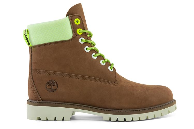 Ботинки мужские Timberland Hi Vis Heritage 6 Inch Waterproof темно-пурпурные, 41.5 EU