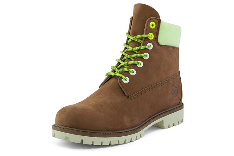 Ботинки мужские Timberland Hi Vis Heritage 6 Inch Waterproof темно-пурпурные, 41.5 EU