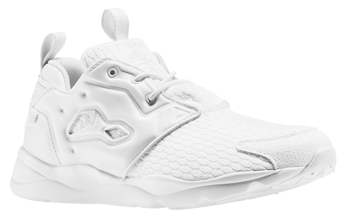 Кроссовки унисекс Reebok Furylite белые, 40 EU