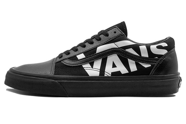Кеды унисекс Vans Old Skool Big Logo черные-белые, 36 EU