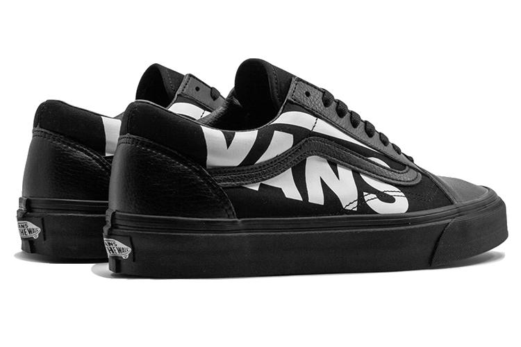 Кеды унисекс Vans Old Skool Big Logo черные-белые, 36 EU