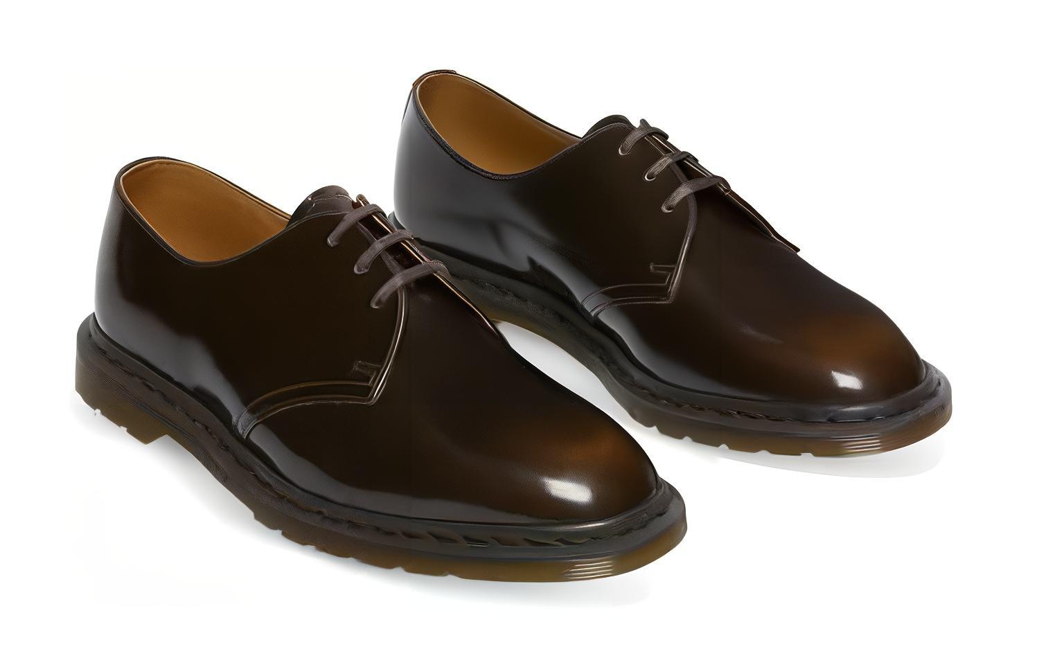 Полуботинки женские Dr. Martens 1461 Archie 2 темно-коричневые, 36 EU