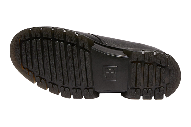 Ботинки унисекс Dr. Martens Rikard Lunar Leather Platform Low черные, 42 EU