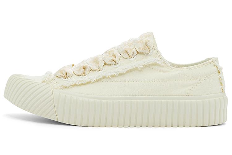 Кеды унисекс Kappa Low-Top белые, 37 EU