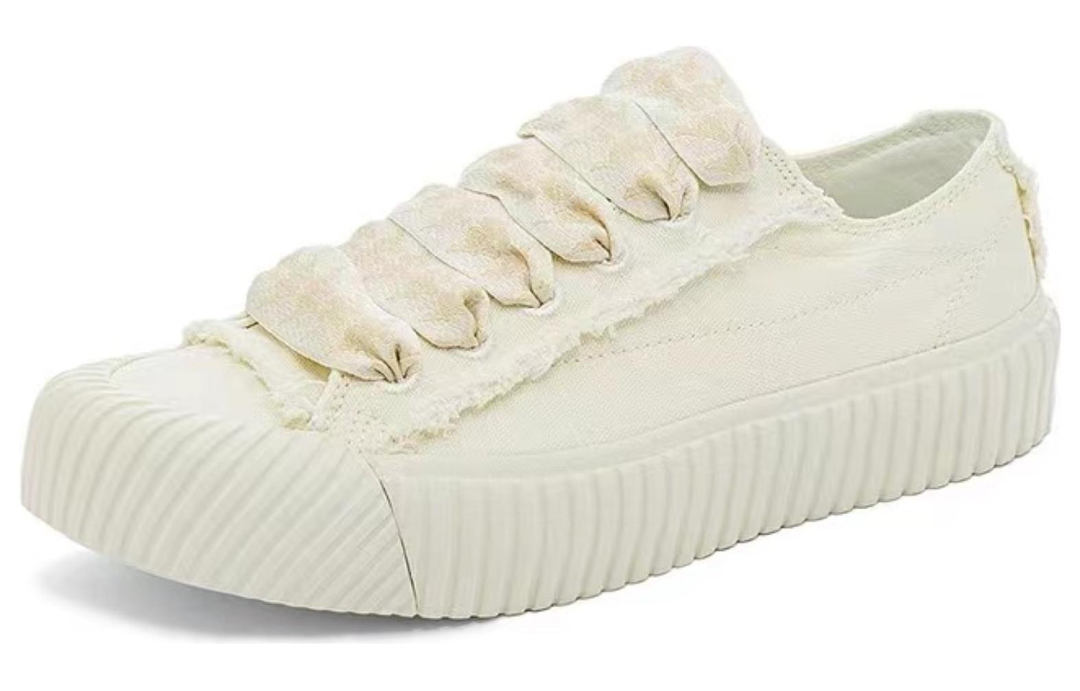 Кеды унисекс Kappa Low-Top белые, 37 EU