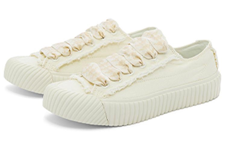 Кеды унисекс Kappa Low-Top белые, 37 EU