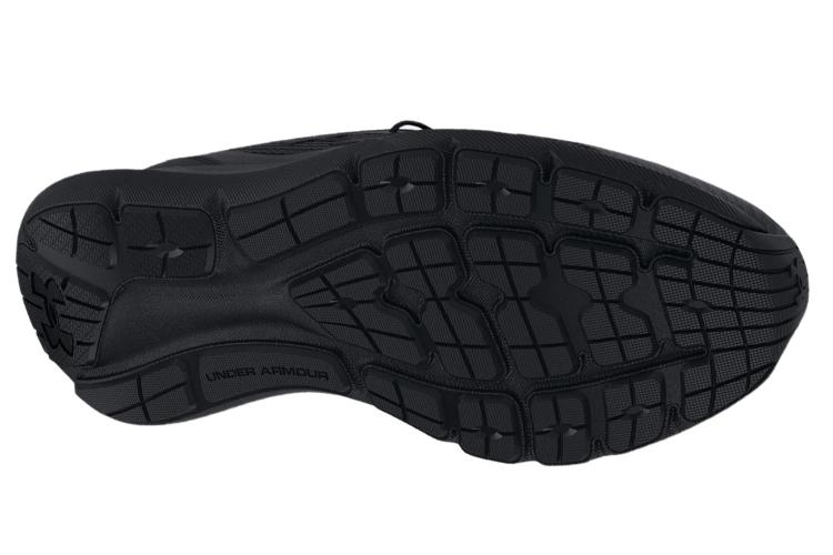 Кроссовки женские Under Armour Surge 3, triple black, 35.5 EU