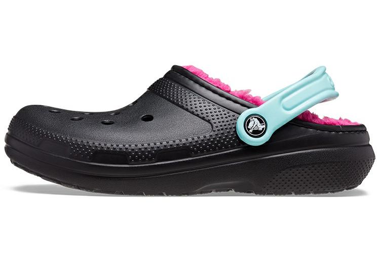 Шлепанцы унисекс Crocs 203591-0C4 разноцветные черные