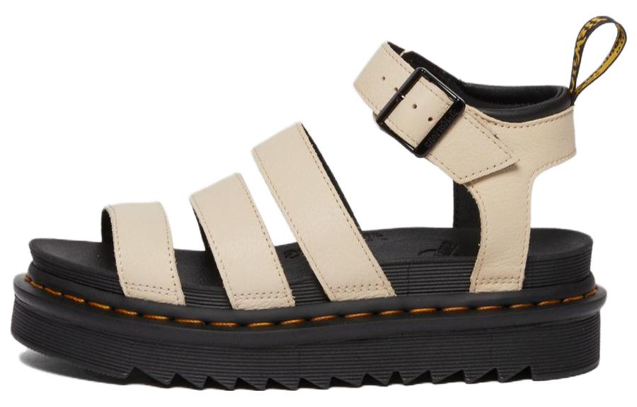 Платформенные сандалии женские Dr.Martens Blaire бежевые, 37 EU