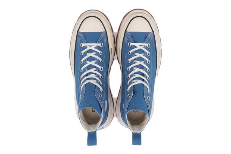 Кроссовки унисекс Converse All Star 100 Trekwave Hi голубые, 37.5 EU