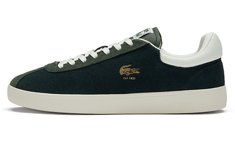Кроссовки мужские LACOSTE BASESHOT темно-зеленые, 44 EU