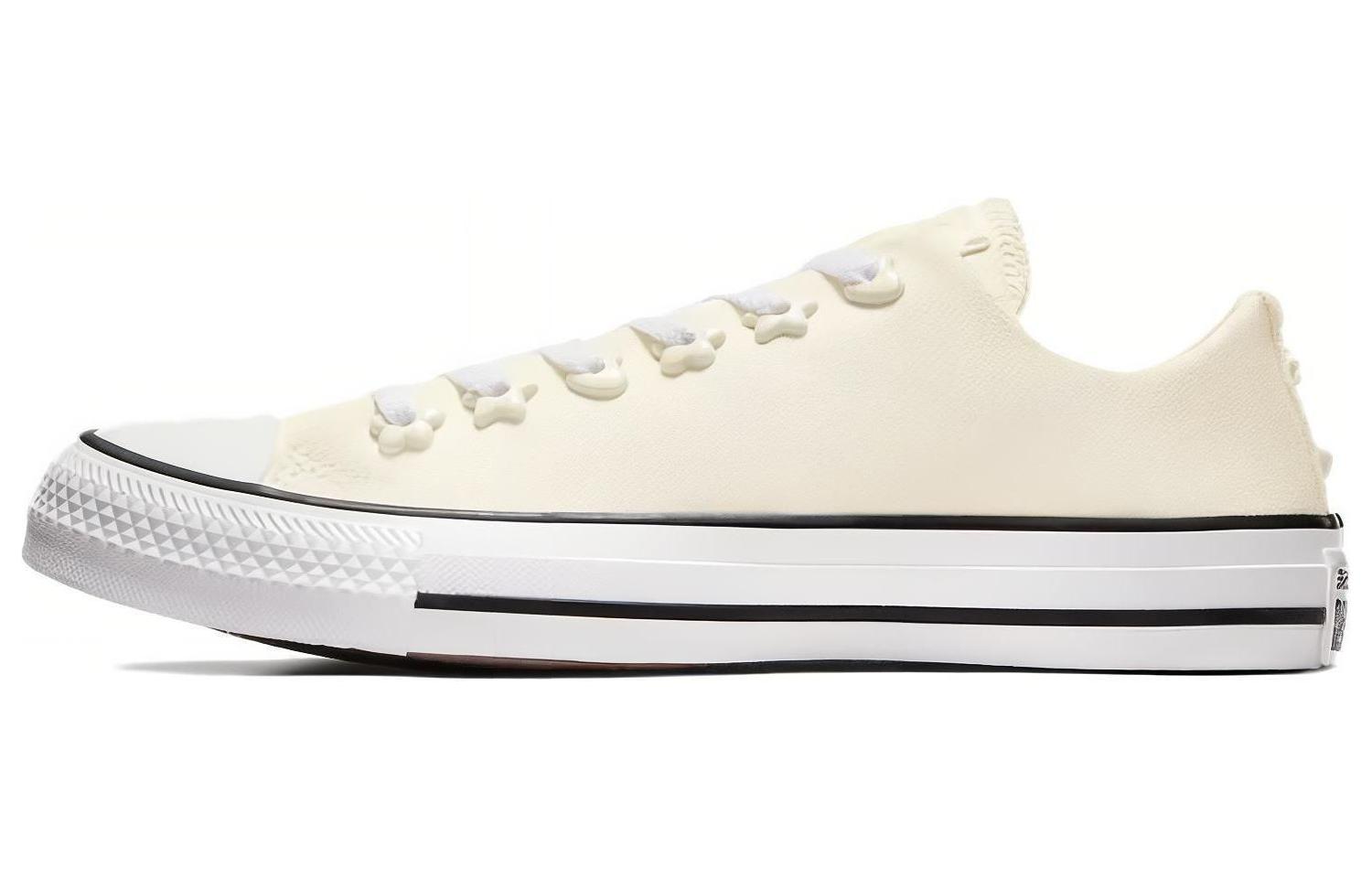 Кеды женские Converse All Star Low Top желто-белые, 36 EU