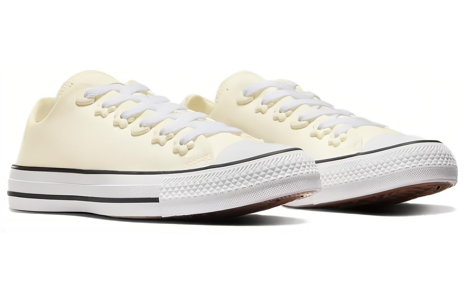 Кеды женские Converse All Star Low Top желто-белые, 36 EU