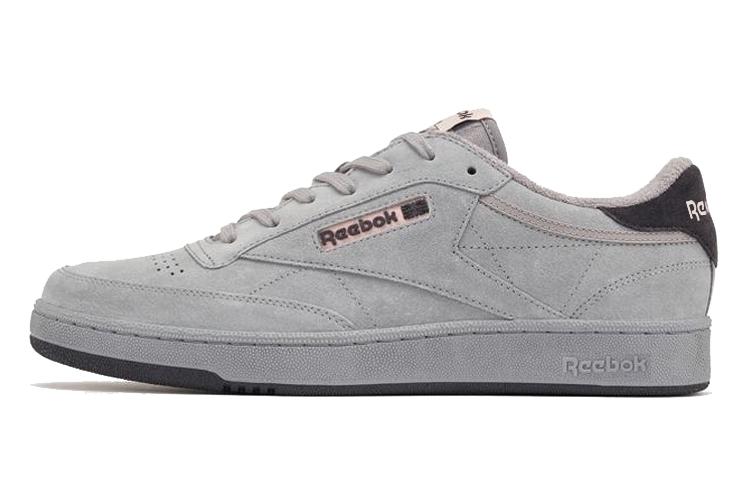 Кеды унисекс Reebok Club C Suede серые