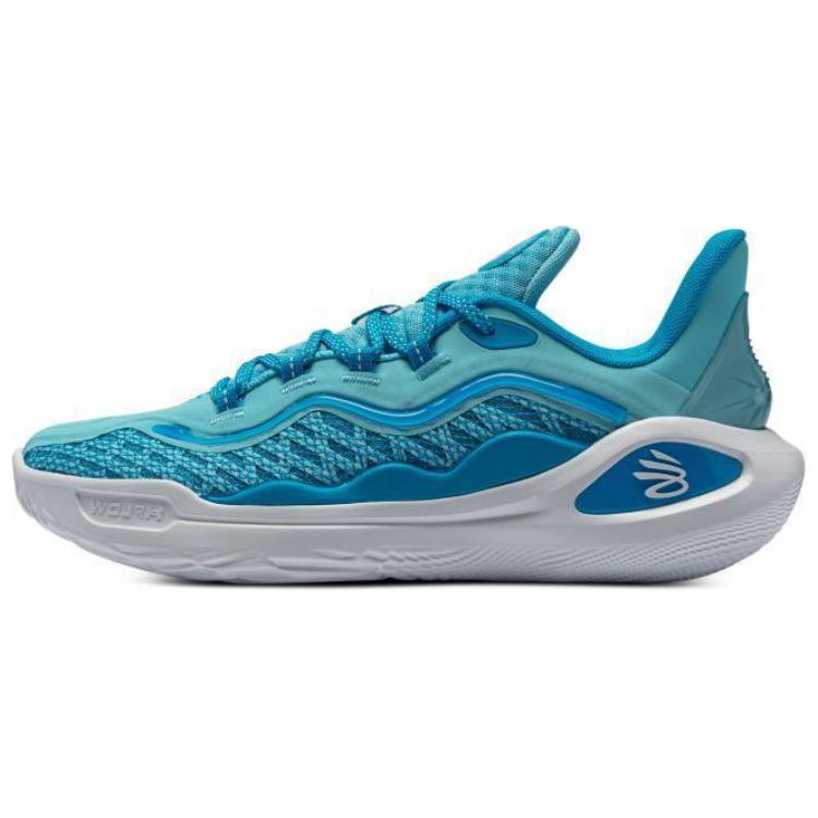 Кроссовки унисекс Under Armour Curry 11, sky blue, 45 EU