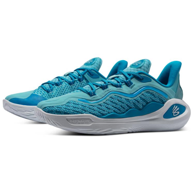 Кроссовки унисекс Under Armour Curry 11, sky blue, 45 EU