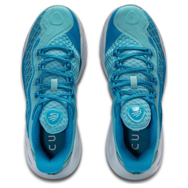 Кроссовки унисекс Under Armour Curry 11, sky blue, 45 EU