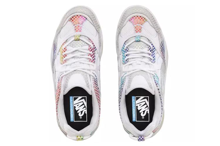 Кеды женские Vans Varix Wc Glory Checkerboard белые, 36.5 EU