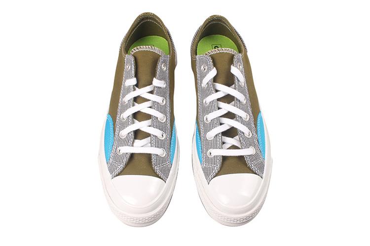 Кеды унисекс Converse Chuck Taylor All Star 70 Ox, olive-blue, 38 EU