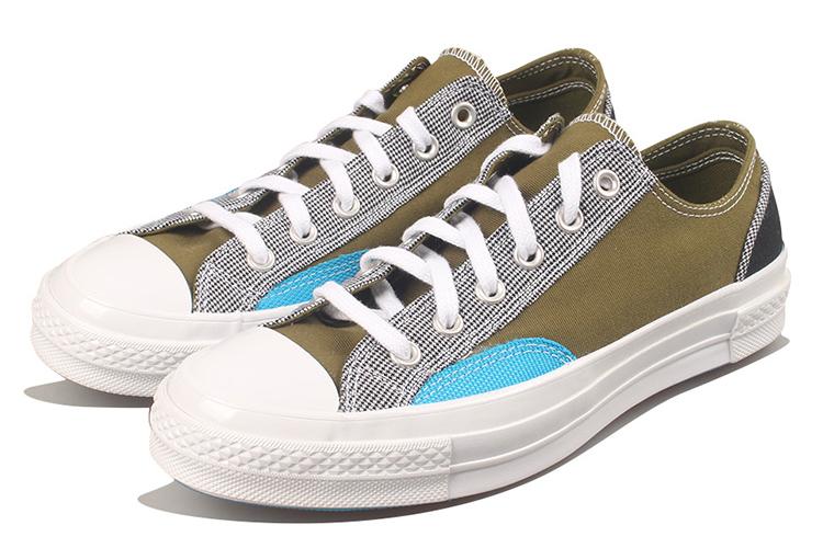 Кеды унисекс Converse Chuck Taylor All Star 70 Ox, olive-blue, 38 EU