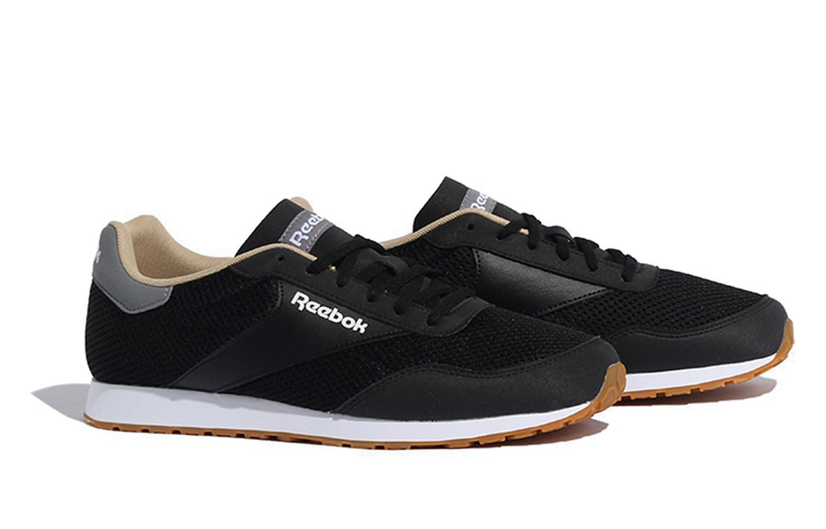 Кроссовки мужские Reebok Royal Dimension черные, желтые, 44.5 EU