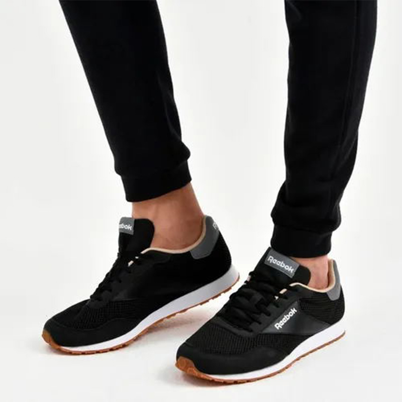 Кроссовки мужские Reebok Royal Dimension черные, желтые, 44.5 EU