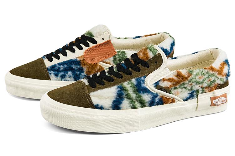 Слипоны унисекс Vans VN0A3WM52UZ зеленые, 41 EU