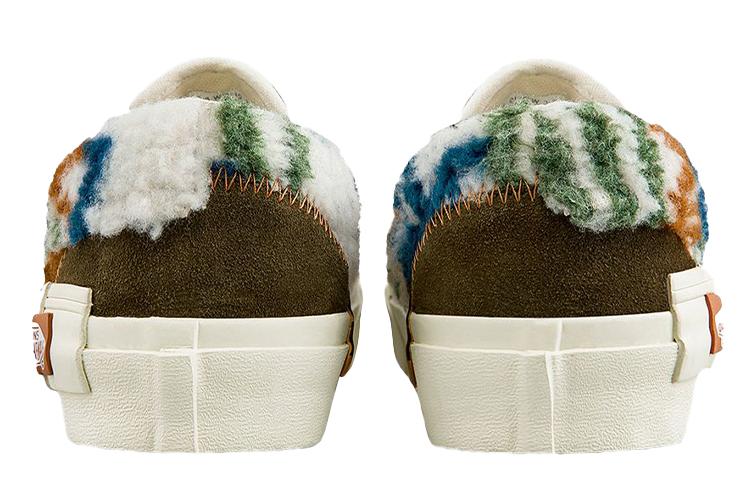 Слипоны унисекс Vans VN0A3WM52UZ зеленые, 41 EU