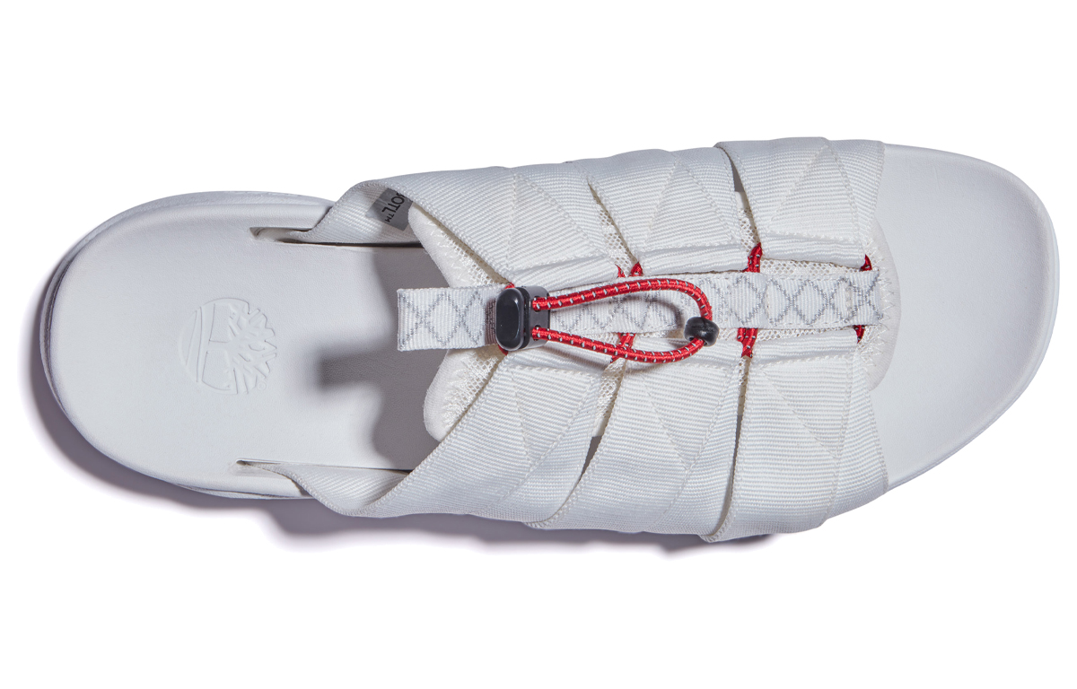 Шлепанцы мужские Timberland Ripcord Slide белые, 41.5 EU