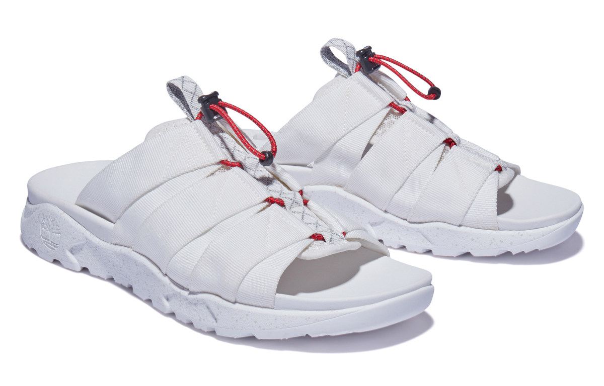 Шлепанцы мужские Timberland Ripcord Slide белые, 41.5 EU