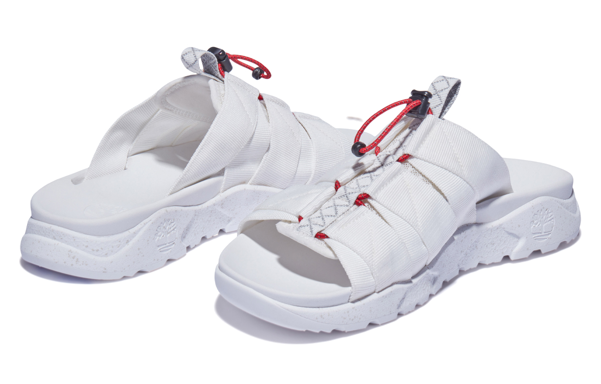 Шлепанцы мужские Timberland Ripcord Slide белые, 41.5 EU