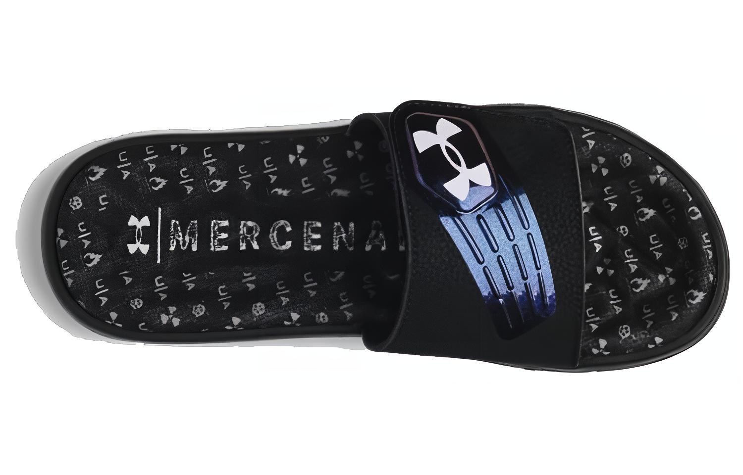 Шлепанцы мужские Under Armour Mercenary 12 черные, 40 EU