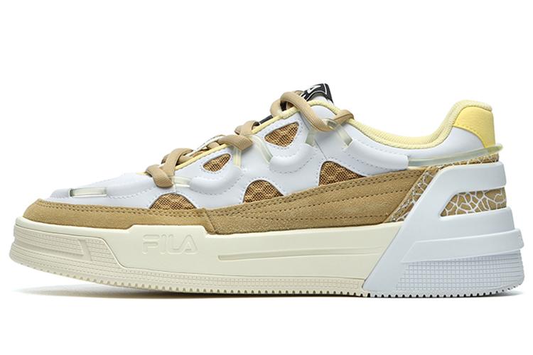 Спортивные кеды мужские FILA Salto Low Top белые/коричневые, 43 EU