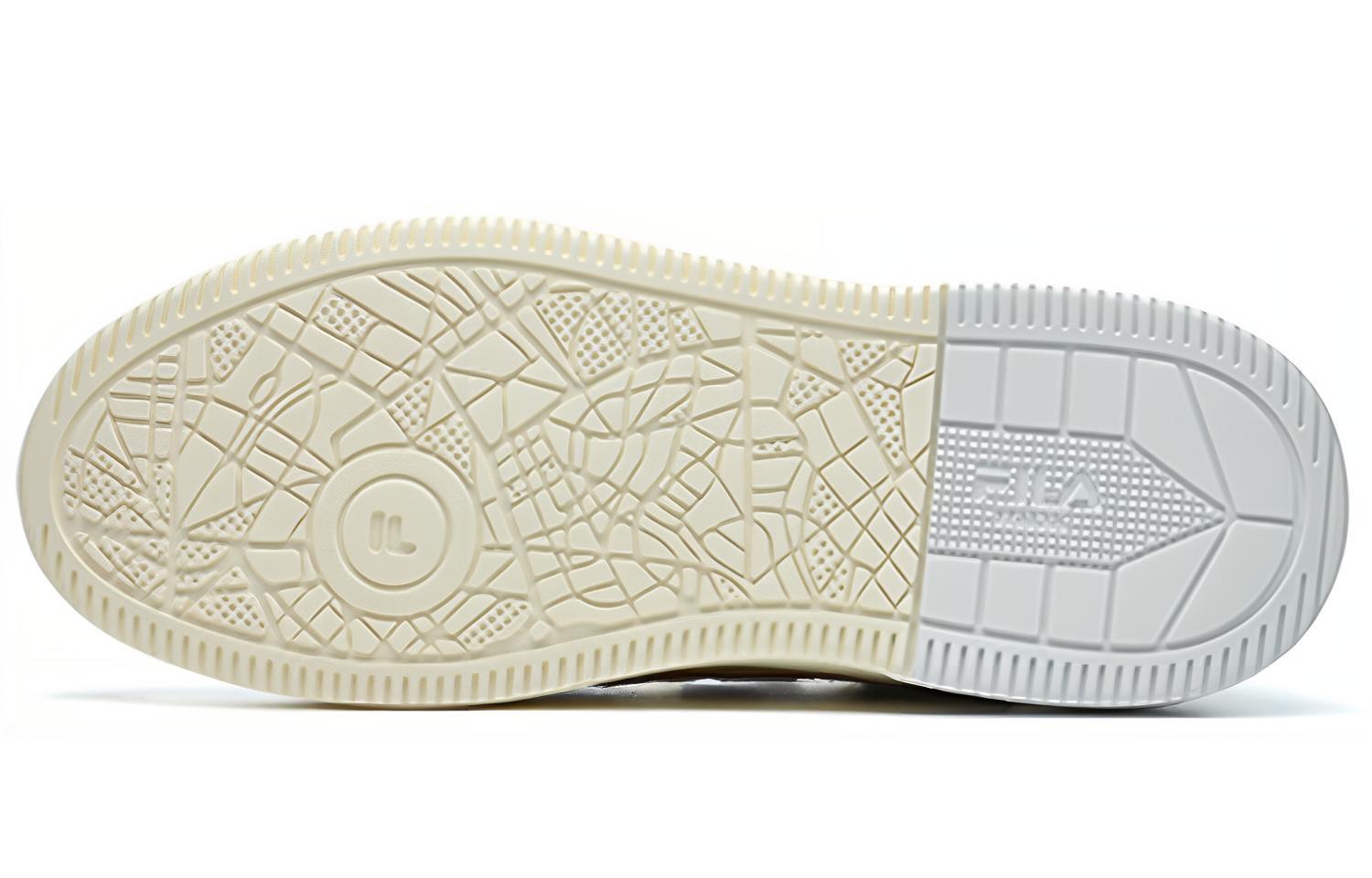 Спортивные кеды мужские FILA Salto Low Top белые/коричневые, 43 EU