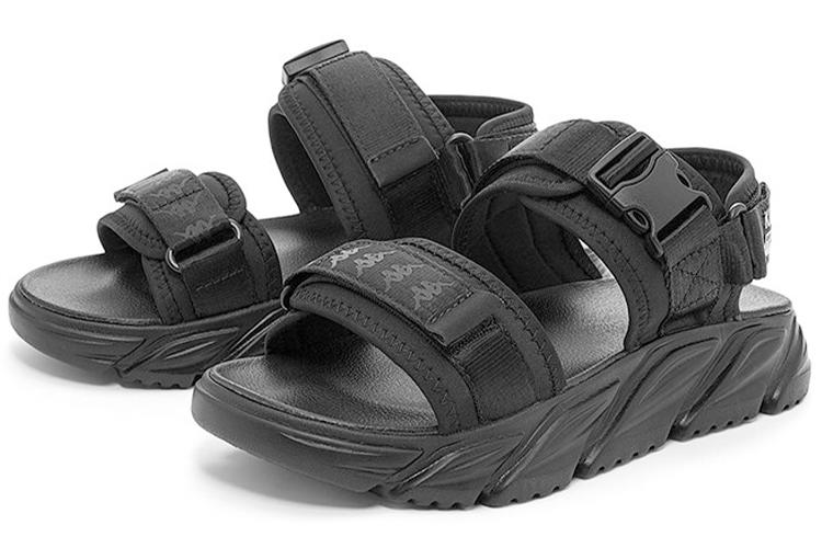 Сандалии женские Kappa K0C45LL17-990 черные, 38 EU