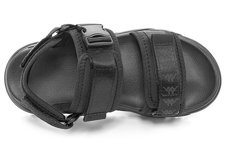 Сандалии женские Kappa K0C45LL17-990 черные, 38 EU