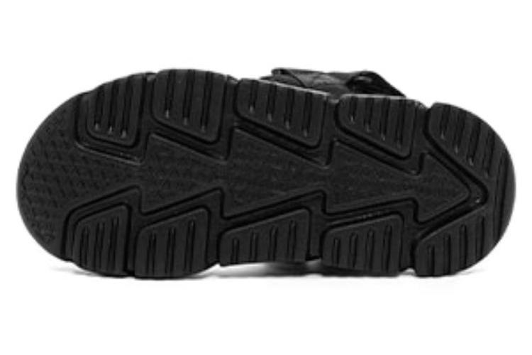 Сандалии женские Kappa K0C45LL17-990 черные, 38 EU