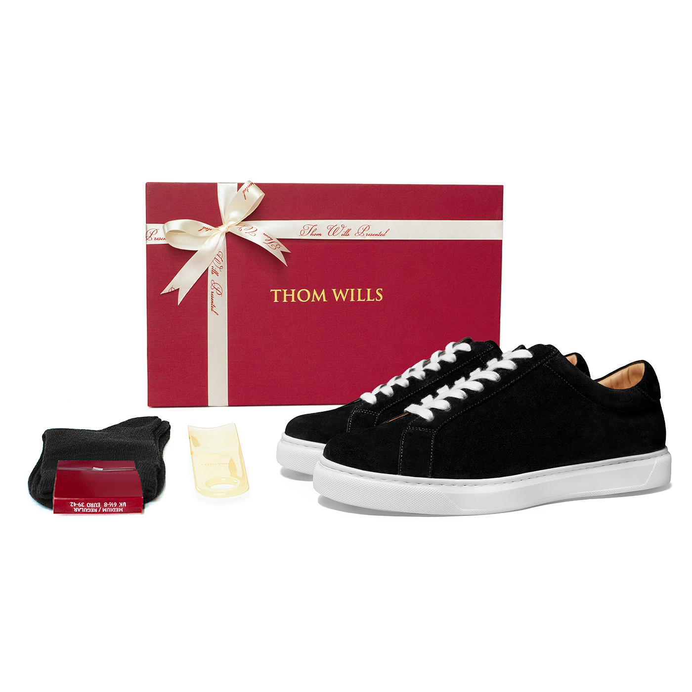 Кроссовки мужские THOM WILLS G125-1 черные, 42 EU