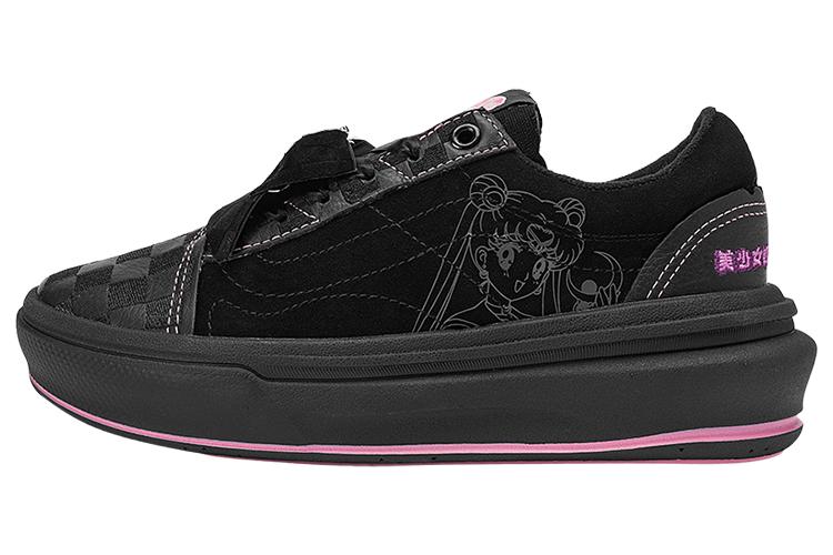 Кеды женские Vans Old Skool Overt CC Pretty Guardian Sailor Moon черные-розовые, 40.5 EU