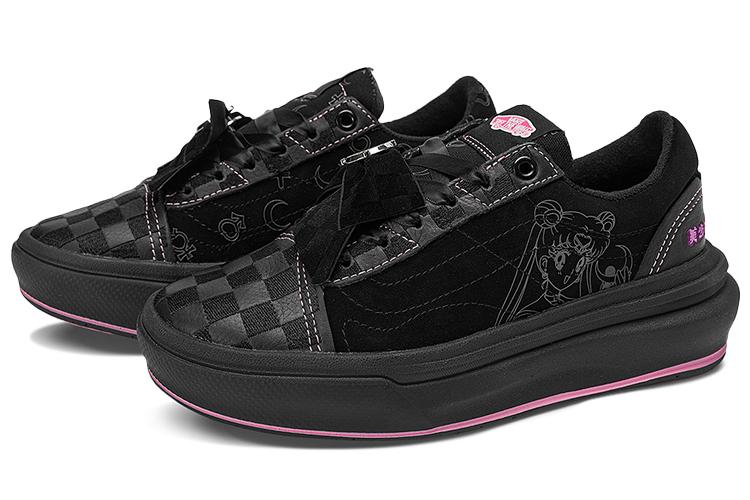 Кеды женские Vans Old Skool Overt CC Pretty Guardian Sailor Moon черные-розовые, 40.5 EU
