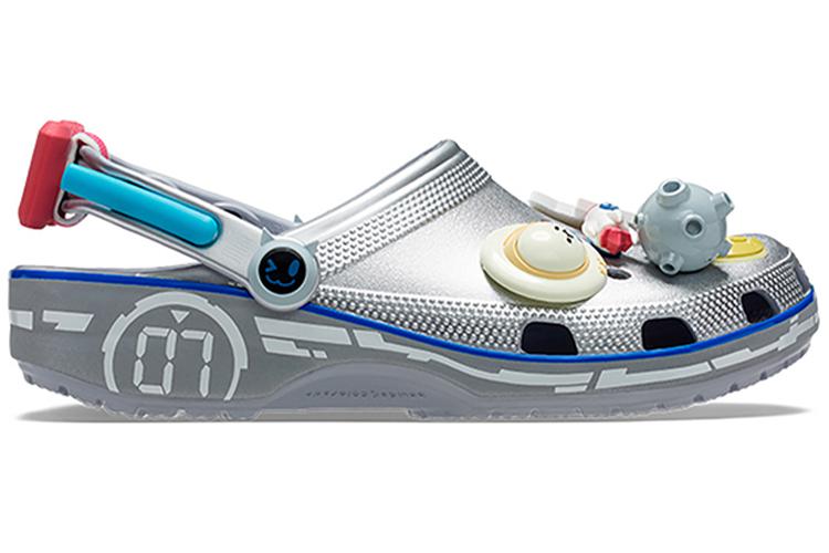 Шлепанцы унисекс HONOR OF KINGS x Crocs Classic Clog цифровой серый, 36-37 EU