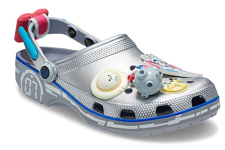 Шлепанцы унисекс HONOR OF KINGS x Crocs Classic Clog цифровой серый, 36-37 EU