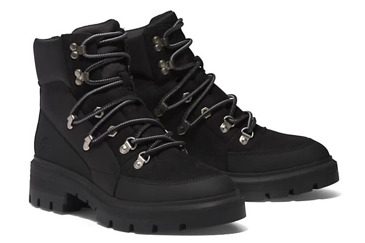 Походные ботинки женские Timberland Cortina Valley Waterproof Mid черные, 37 EU