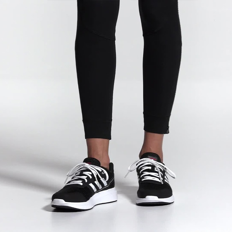 Кроссовки женские Adidas Duramo Lite 2.0 черные, 36 2/3 EU