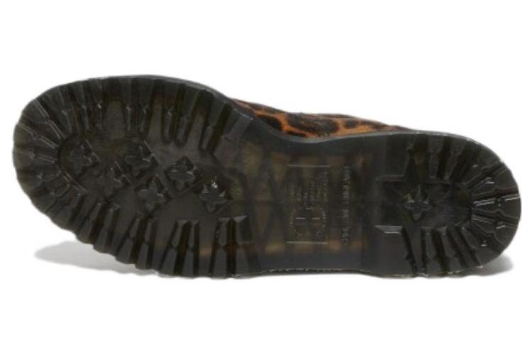 Короткие ботинки унисекс Dr.Martens Martin леопардовый принт, 36 EU